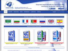 Tablet Screenshot of papresa.net
